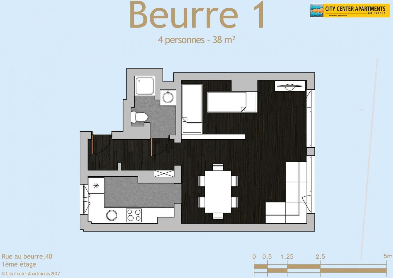 City Center Apartments Grand Place Brussels Ngoại thất bức ảnh