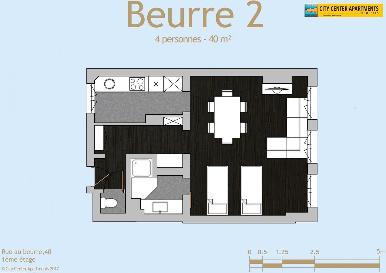 City Center Apartments Grand Place Brussels Ngoại thất bức ảnh